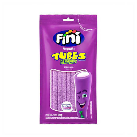 FINI TUBES UVA AZEDINHOS 80G